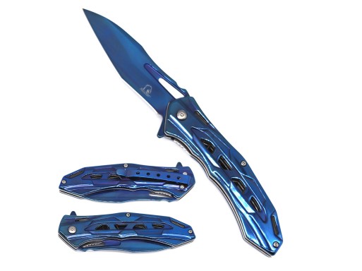 Falcon 7.75" Spring Assisted Pocket Knife KS3626BL
